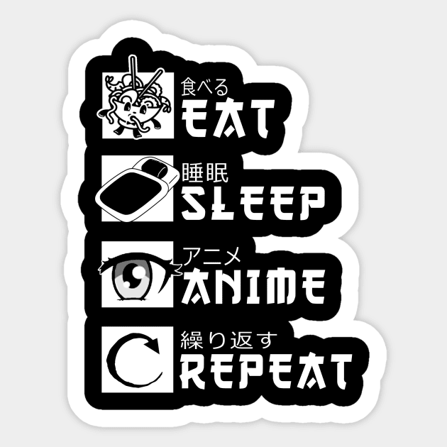 Best Birthday Gift Idea for Men/Women Anime and Manga Lover Sticker by MadArting1557